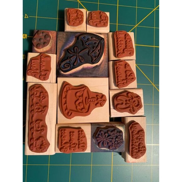 Stampin Up Announcements Rubber Stamp Set - Picture 2 of 10